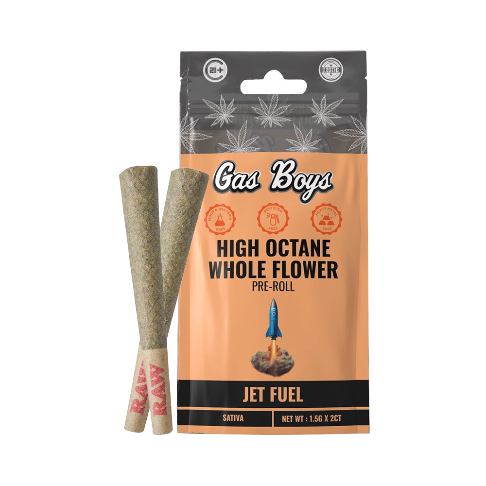 Gas Boys - Exotic Whole Flower Prerolls 1.5Gx2