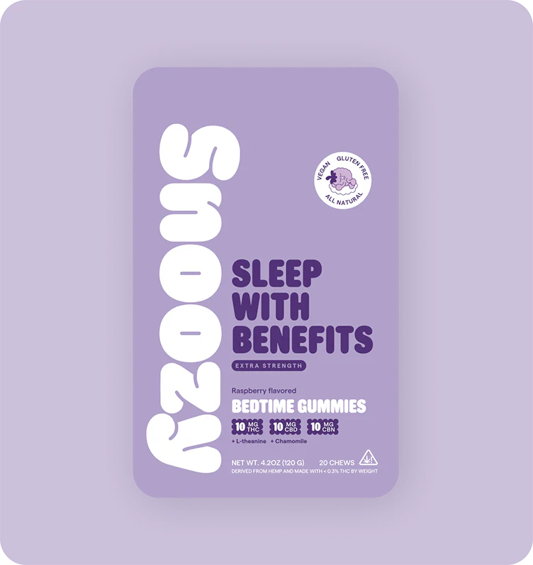 Snoozy D9 THC + CBD Gummies