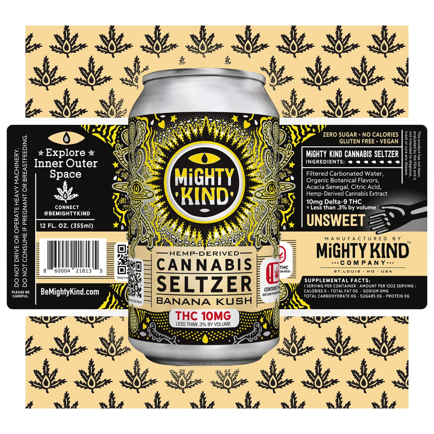 Mighty Kind - D9 Seltzers - 10MG - Mighty Kind - Sky High West Chester cincinnati