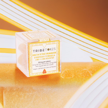 Tribe Tokes - Delta 9 THC Gummies | CBD + CBG Boosted | Tangerine