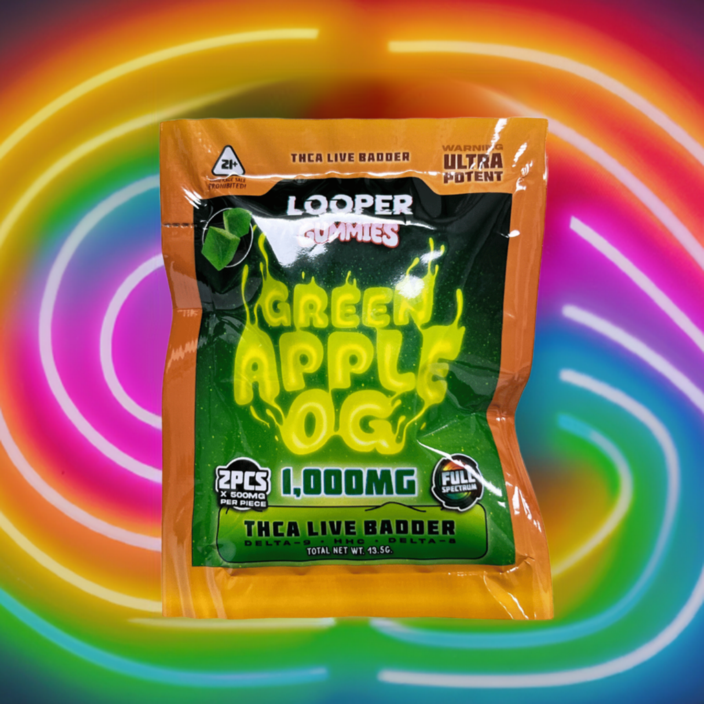 Looper 1000MG Live Badder 2 Piece THCa Gummies - Looper - Sky High West Chester cincinnati