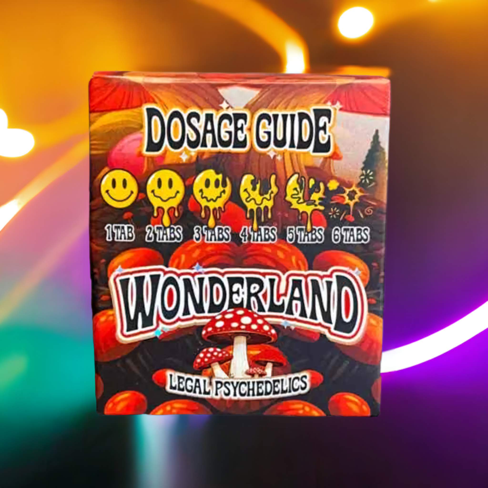 Wonderland Legal Psychedelics Mushroom Happy Dots🍄 . - Wonderland - Sky ...