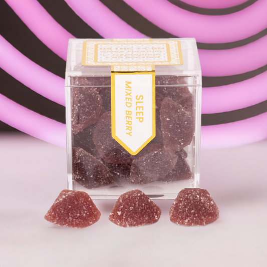 Tribe Tokes - THC+CBN Sleep Gummies | With B6 and L-Tryptophan | Mixed Berry