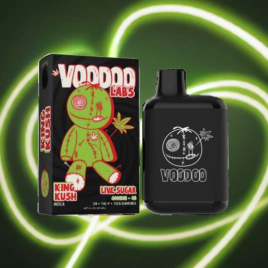 Voodoo Labs - Live Sugar - D9+THCp+THCa Diamonds Disposable - Voodoo Labs - Sky High West Chester