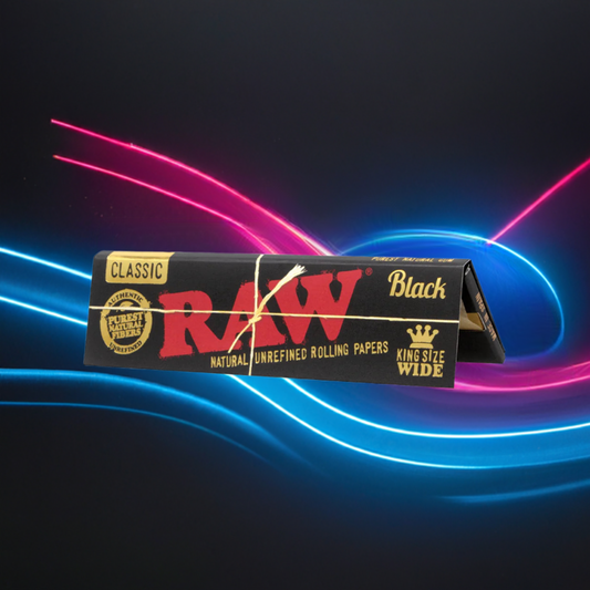 RAW Classic Black Rolling Papers 1/14" - Raw - Sky High Montgomery cincinnati