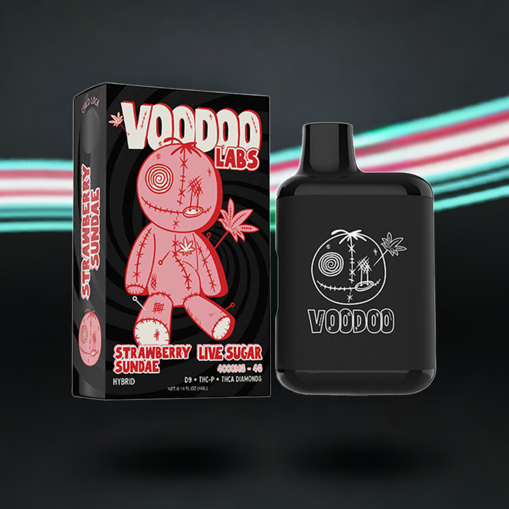 Voodoo Labs - Live Sugar - D9+THCp+THCa Diamonds Disposable - Voodoo Labs - Sky High West Chester cincinnati