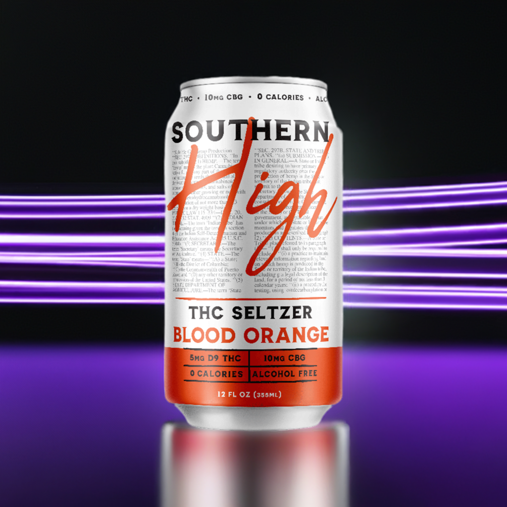 Southern High 1:2 THC CBG Seltzer (Pickup and Local Delivery Only)