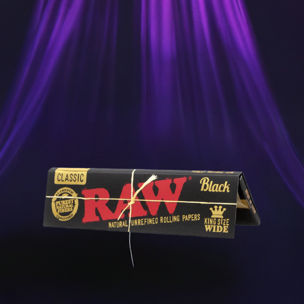 RAW Classic Black Rolling Papers 1/14" - Raw - Sky High Montgomery cincinnati