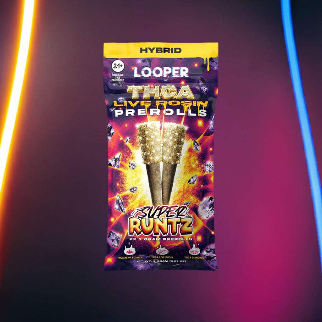 Looper Pre-Rolls - 2 Pack Live Rosin / Live Sugar - Looper - Sky High Montgomery cincinnati